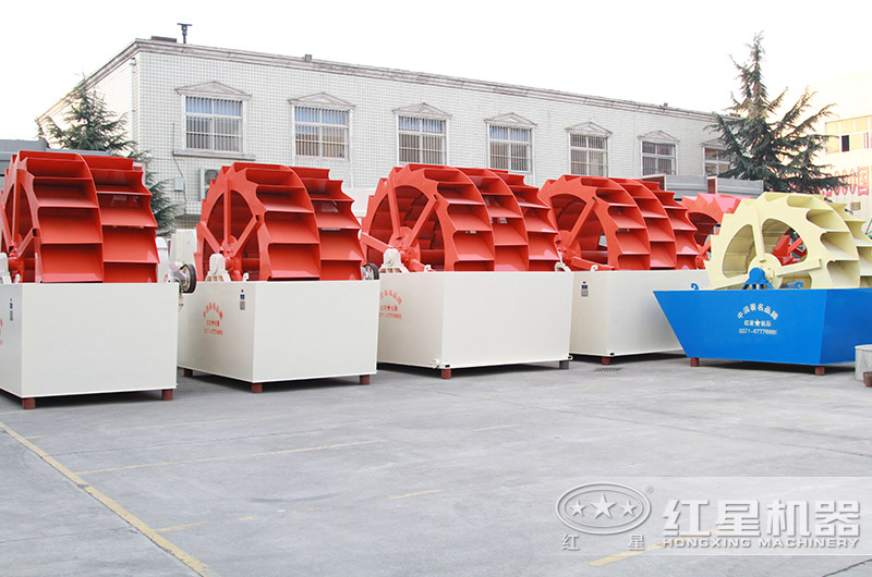 雙輪、三輪洗沙機(jī)設(shè)備展示圖