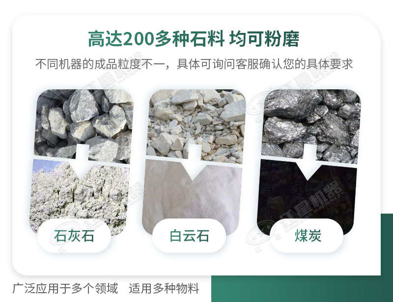 開廠如何選擇磨粉機(jī)型號(hào)？磨粉碎機(jī)有哪些型號(hào)？